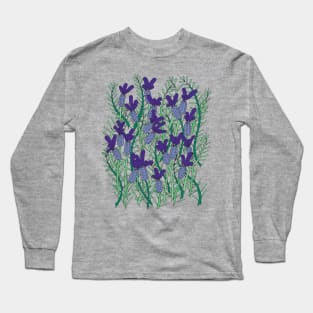 Lavendar Long Sleeve T-Shirt